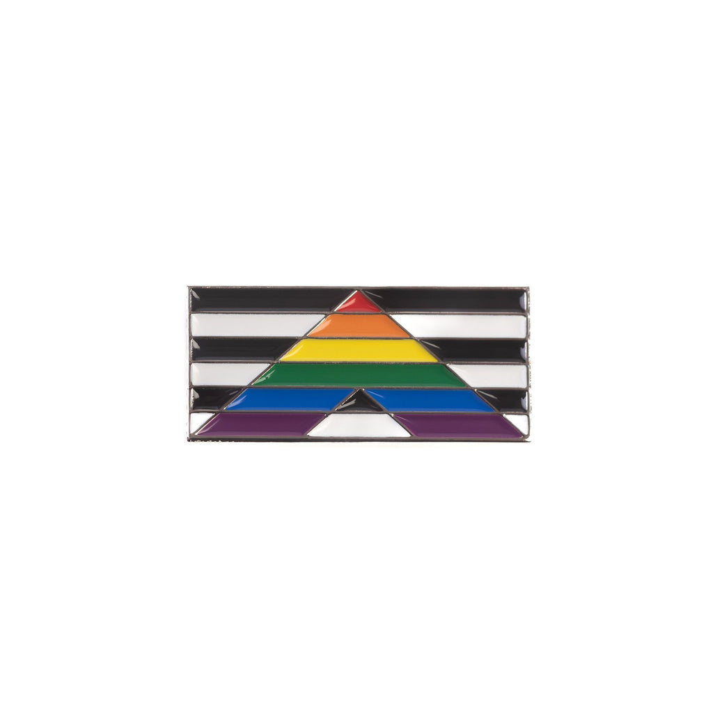 Straight Ally Clip Badge