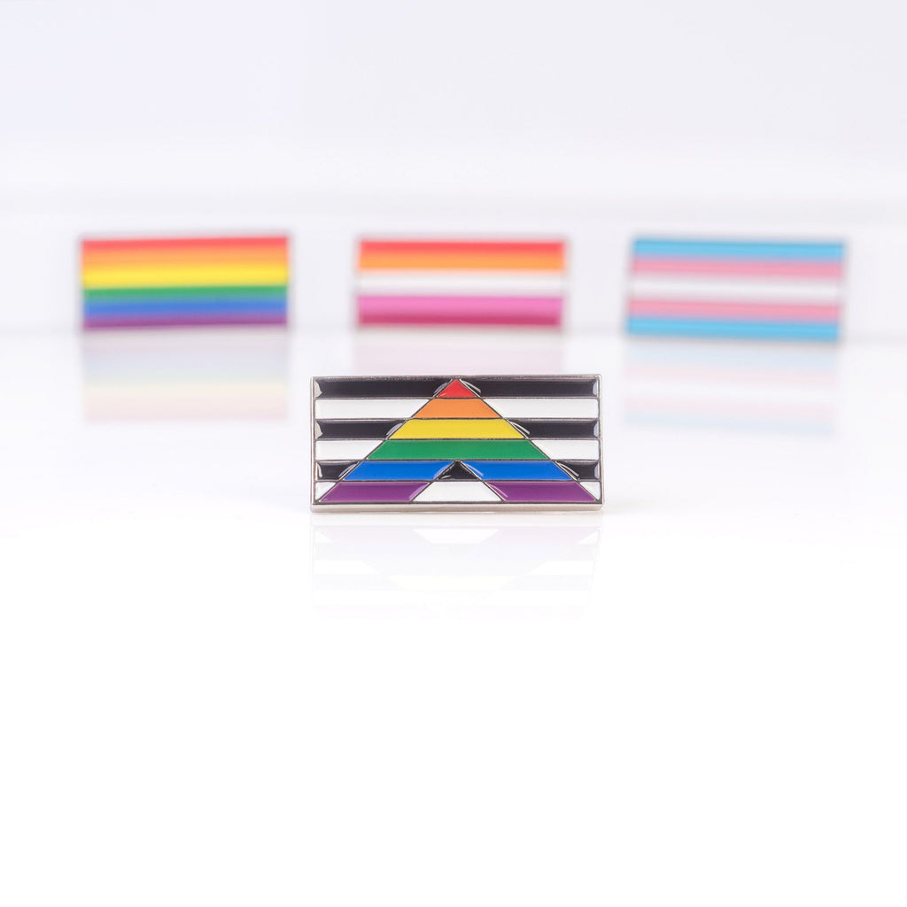 Straight Ally Clip Badge