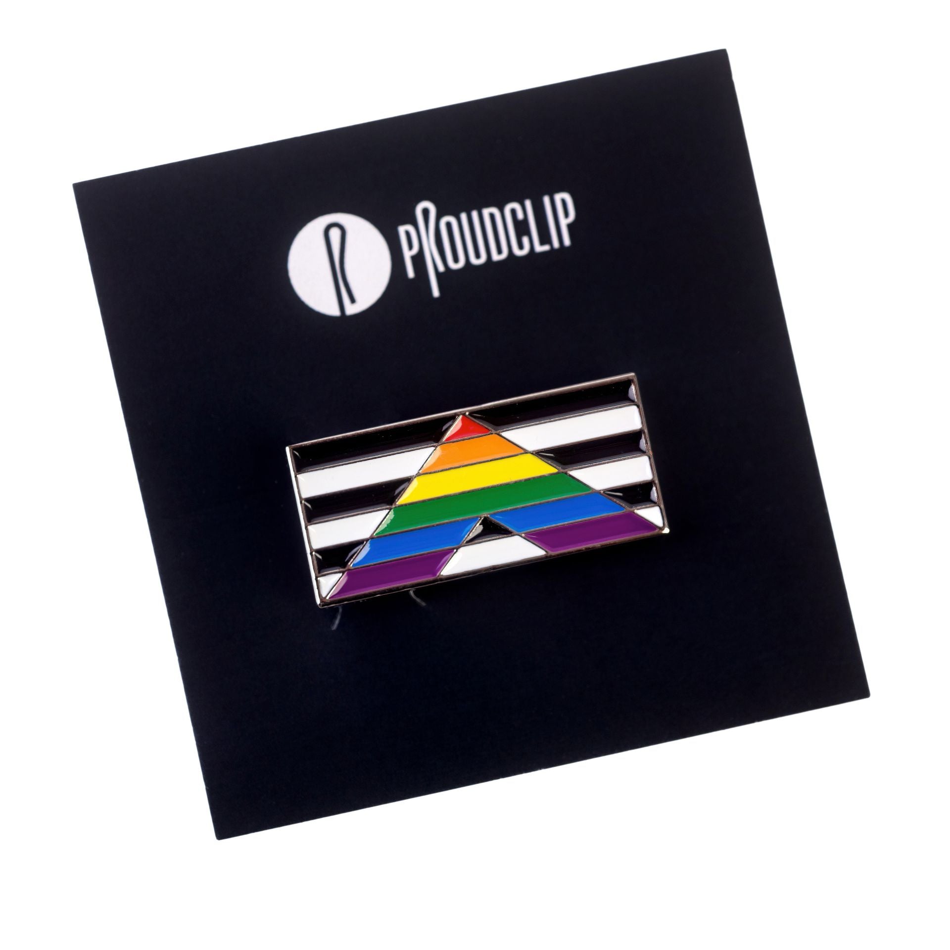 Straight Ally Clip Badge