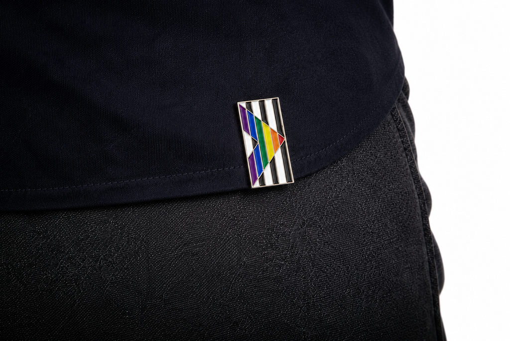 Straight Ally Clip Badge