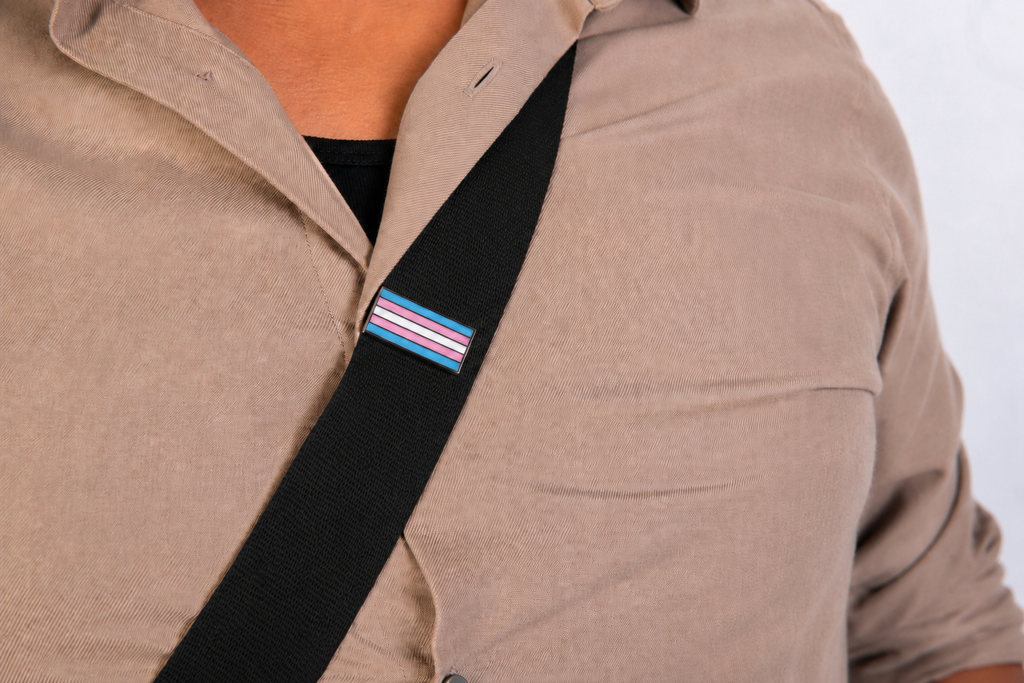 Transgender Clip Badge