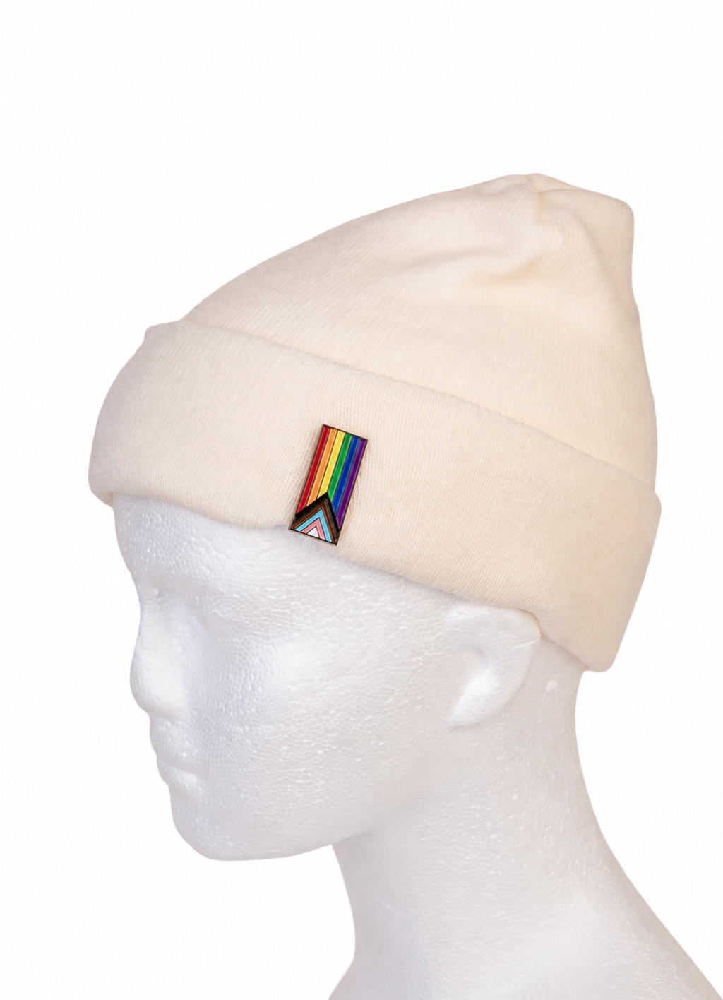 Progress Pride Clip Badge