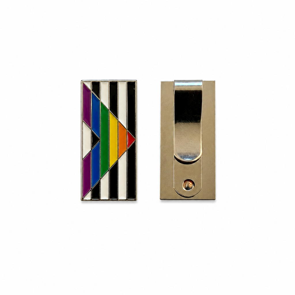Straight Ally Clip Badge