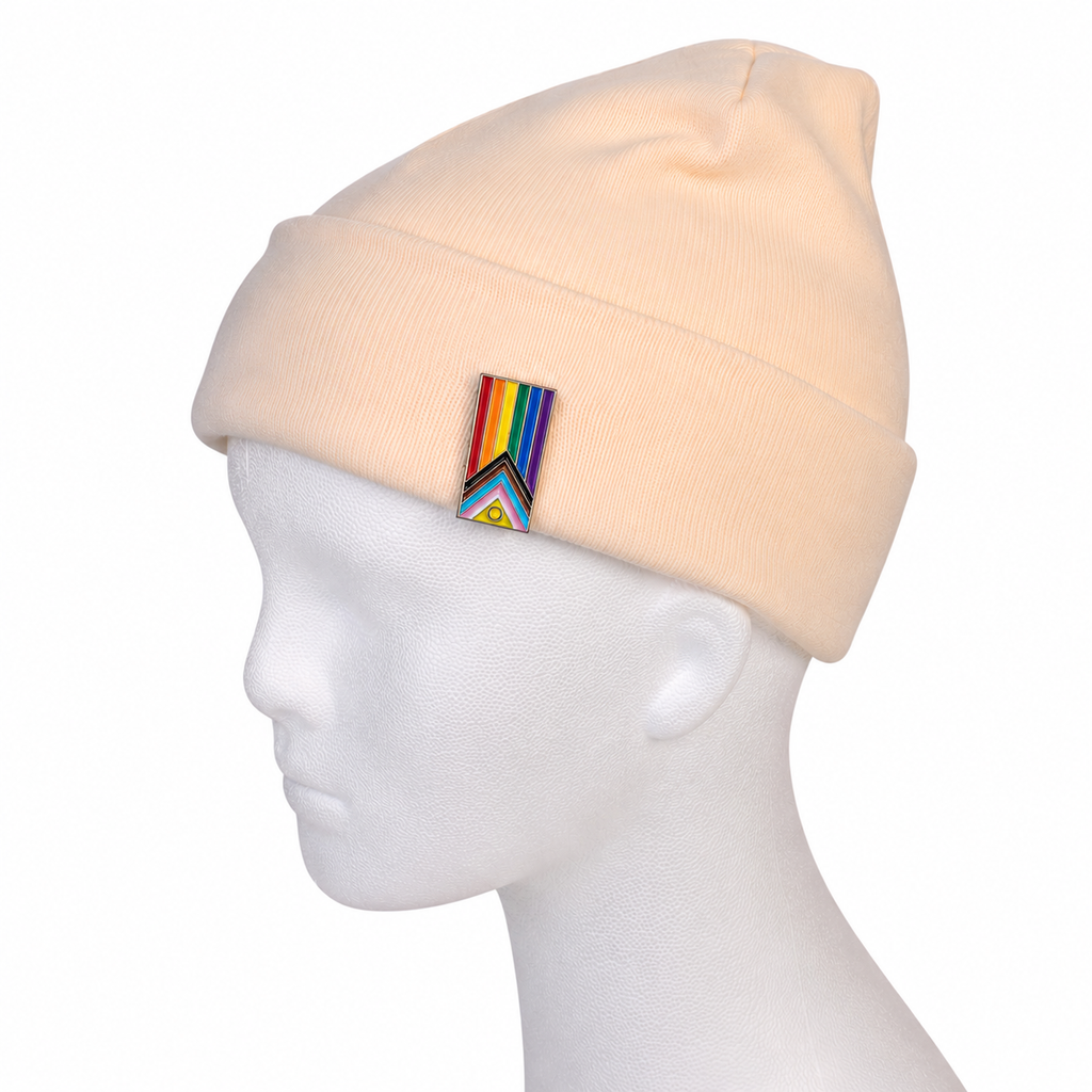 Intersex Progress Pride Clip Badge