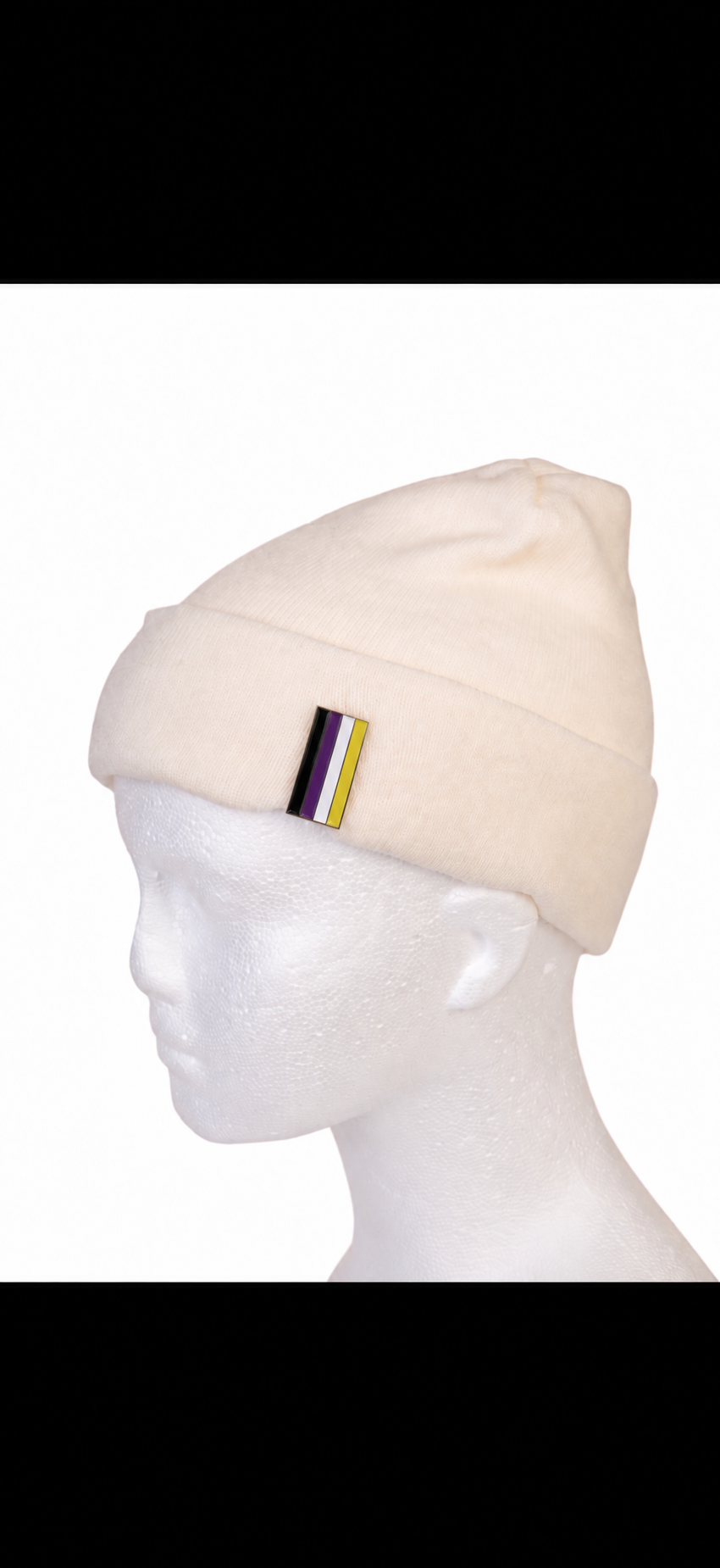 Non-Binary Clip Badge With Free Keyring Badge Holder