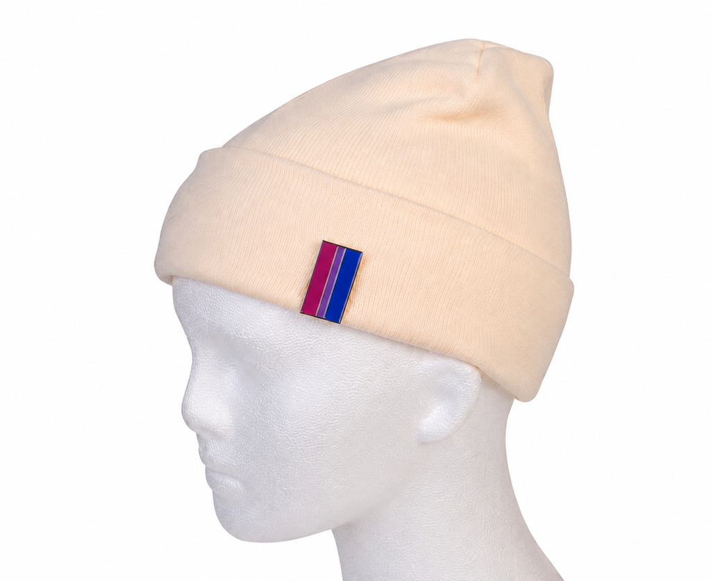 Bisexual Clip Badge