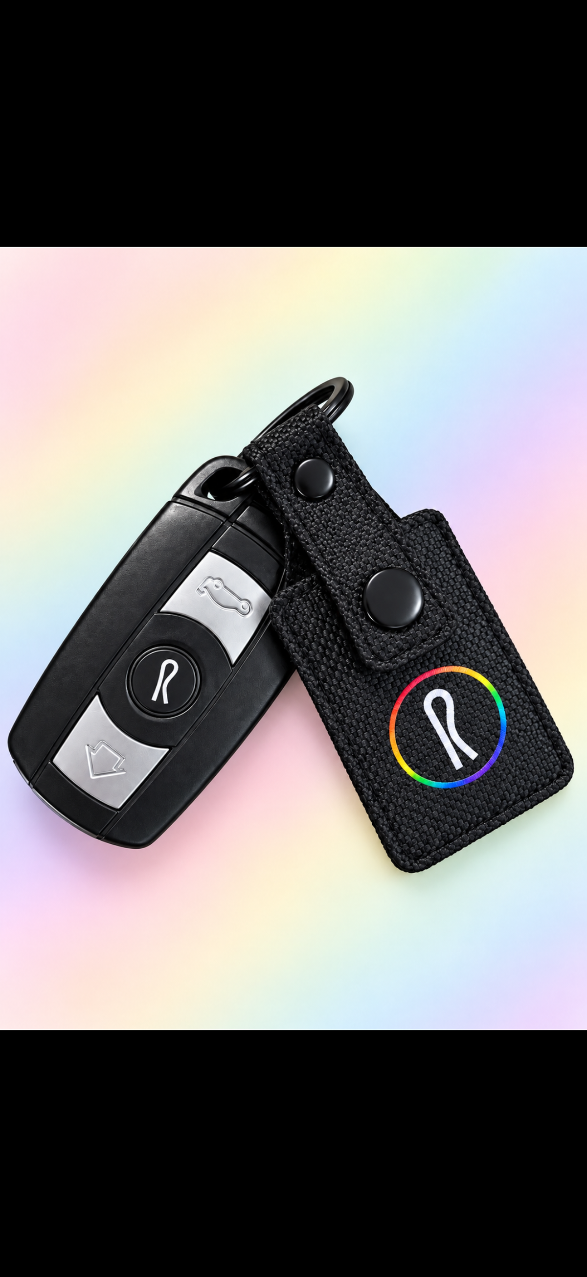 Transgender Clip Badge With Free Keyring Badge Holder