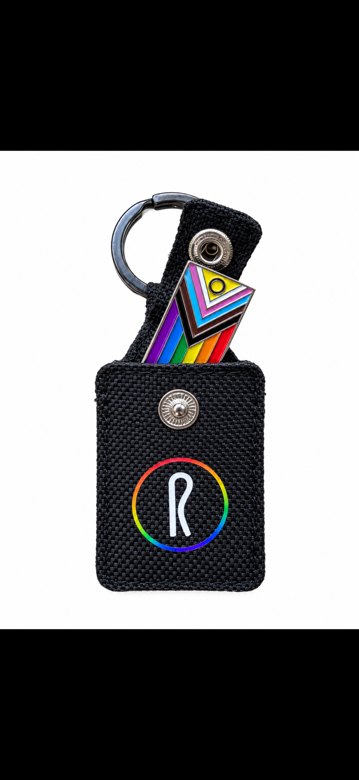 Transgender Clip Badge With Free Keyring Badge Holder