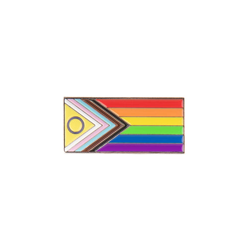 Intersex Progress Pride Clip Badge